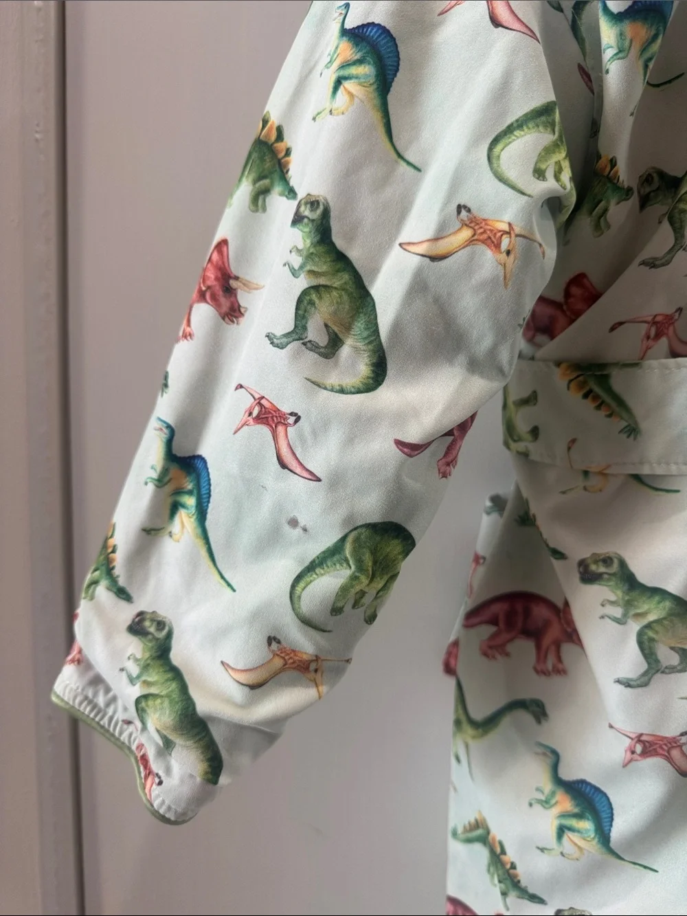 Posh Peanut Dino Hoodie Towel Robe